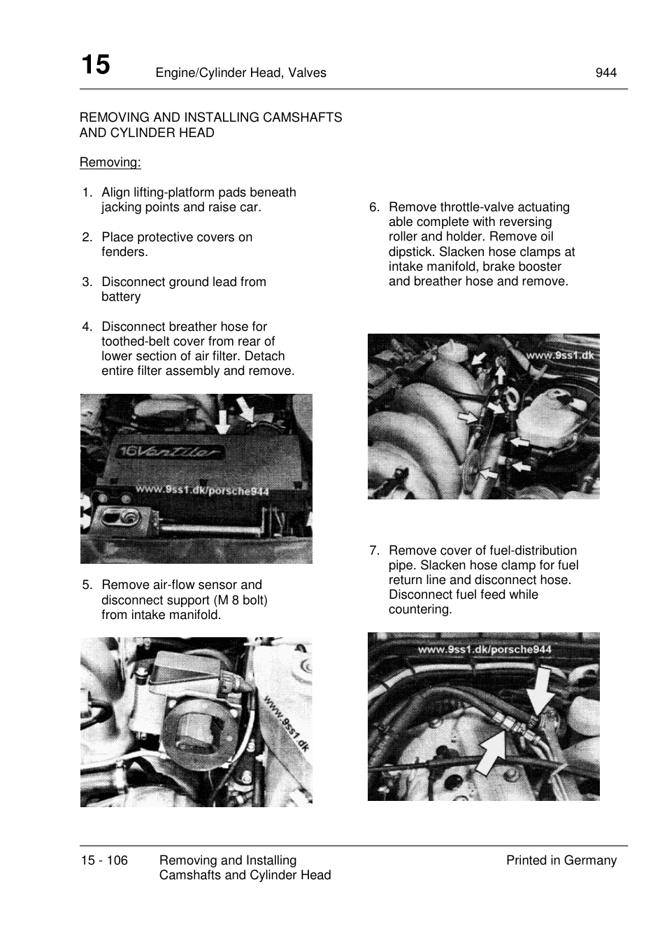 Porsche 944 User Manual | Page 78 / 167