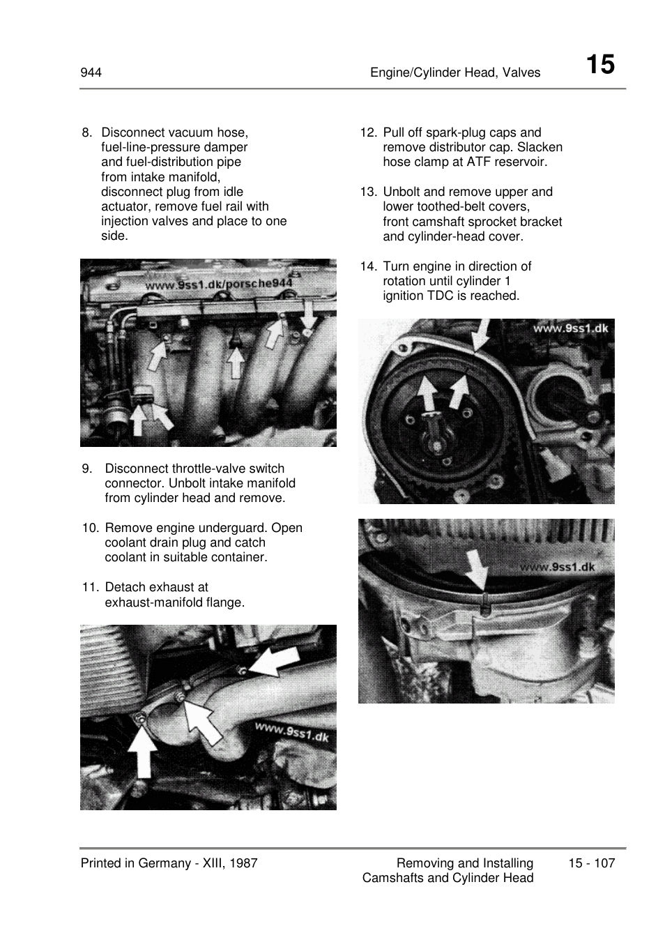 Porsche 944 User Manual | Page 79 / 167