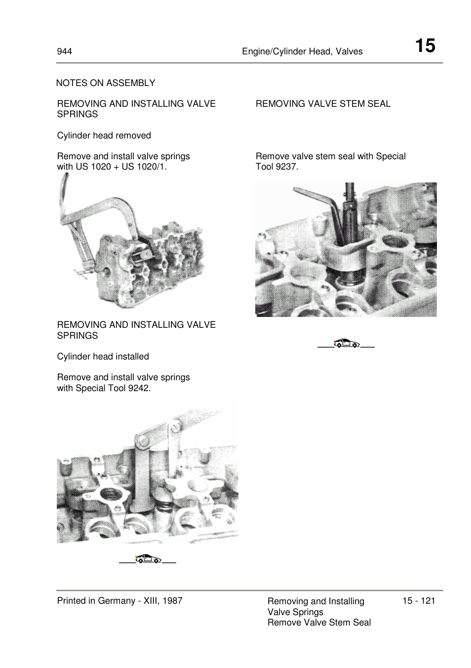 Porsche 944 User Manual | Page 95 / 167