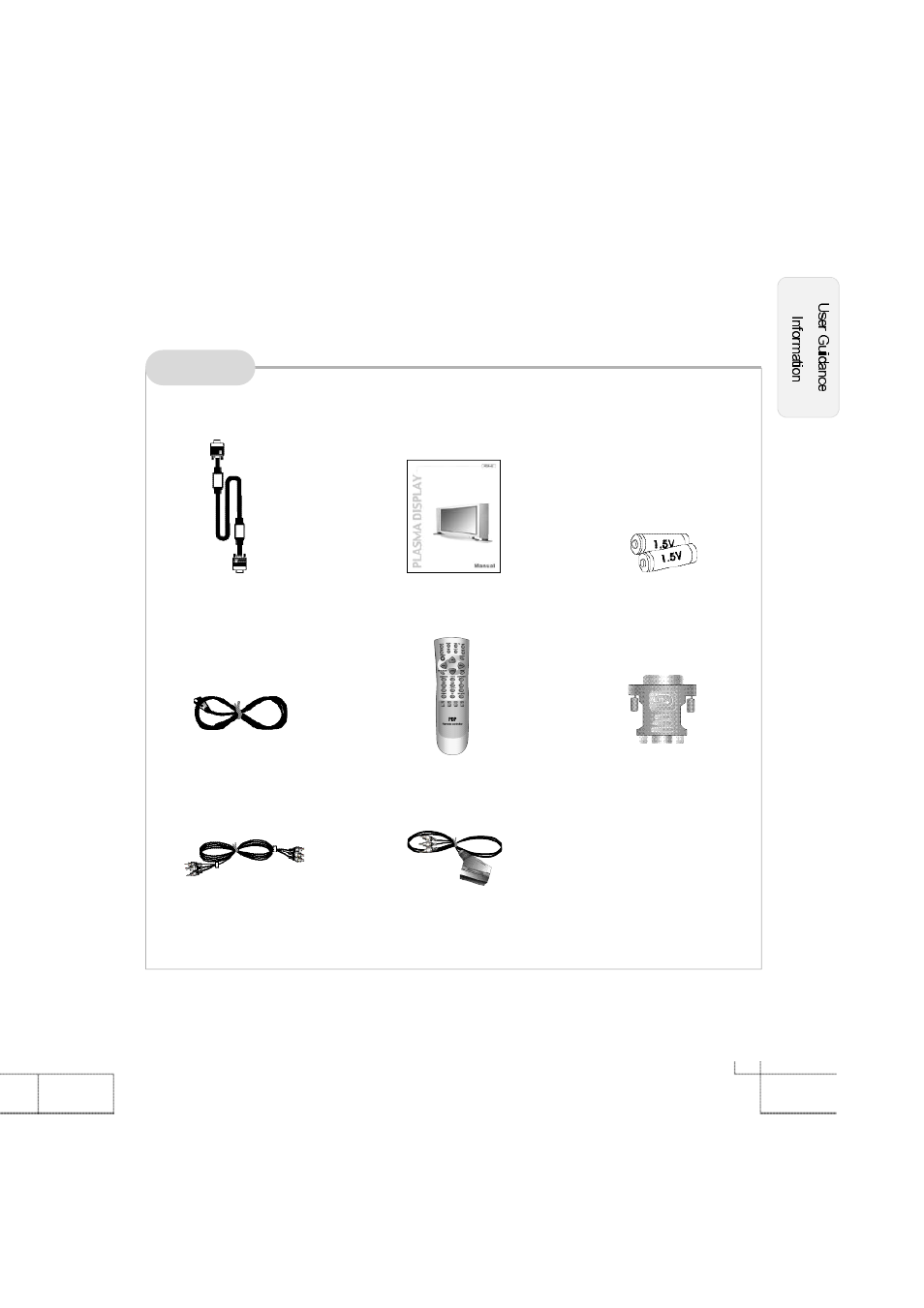 Accessories | Planar PDP 42 User Manual | Page 11 / 55