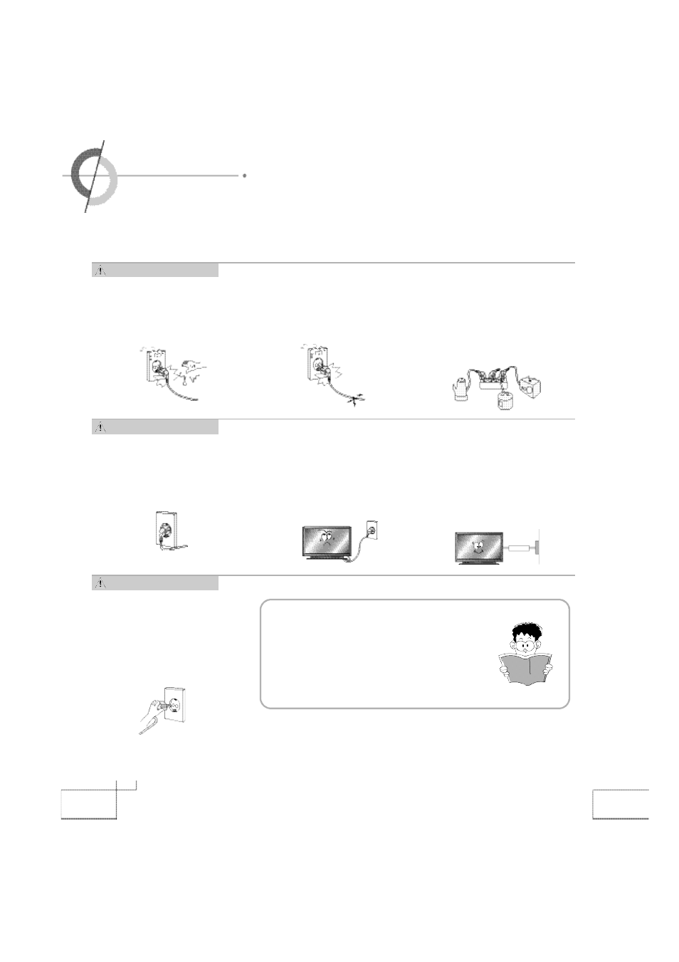 Safety precautions | Planar PDP 42 User Manual | Page 2 / 55