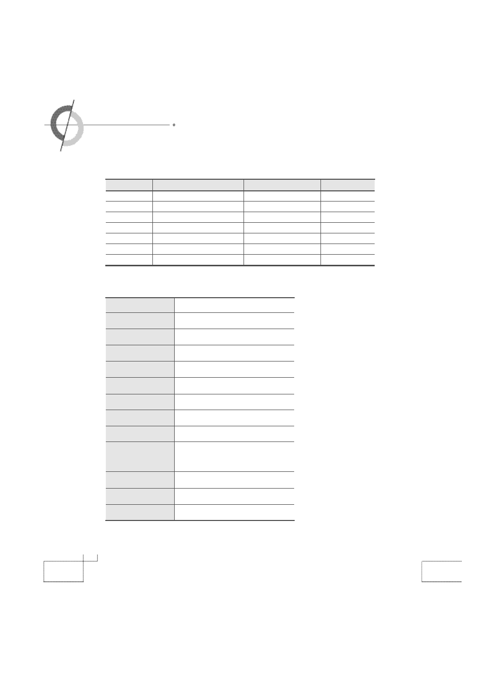 Component mode, Specifications | Planar PDP 42 User Manual | Page 52 / 55