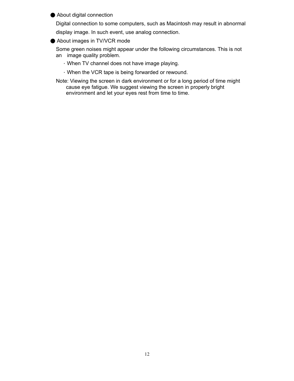 Planar XP17WSA User Manual | Page 13 / 31