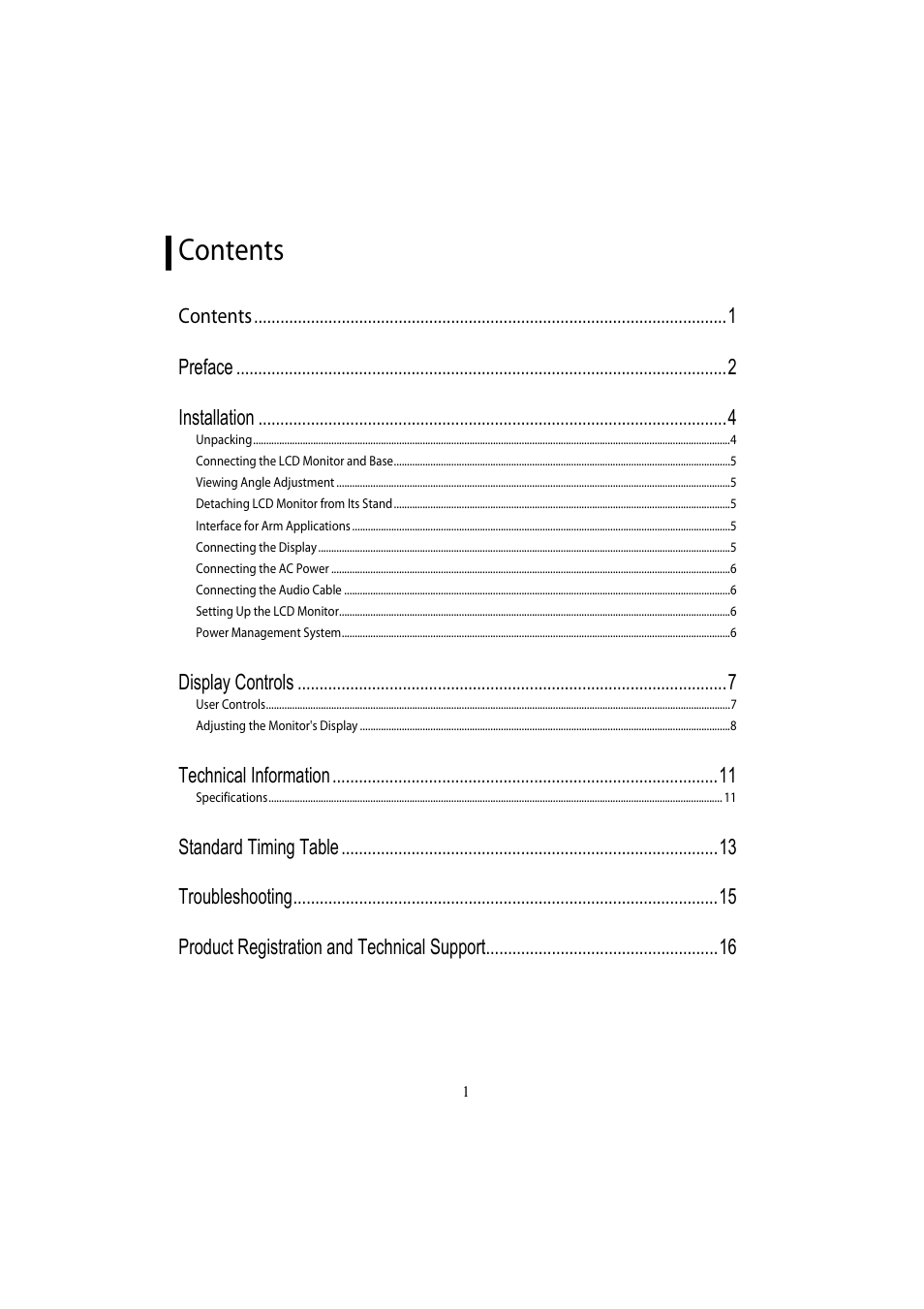 Planar PL2210MW User Manual | Page 2 / 18
