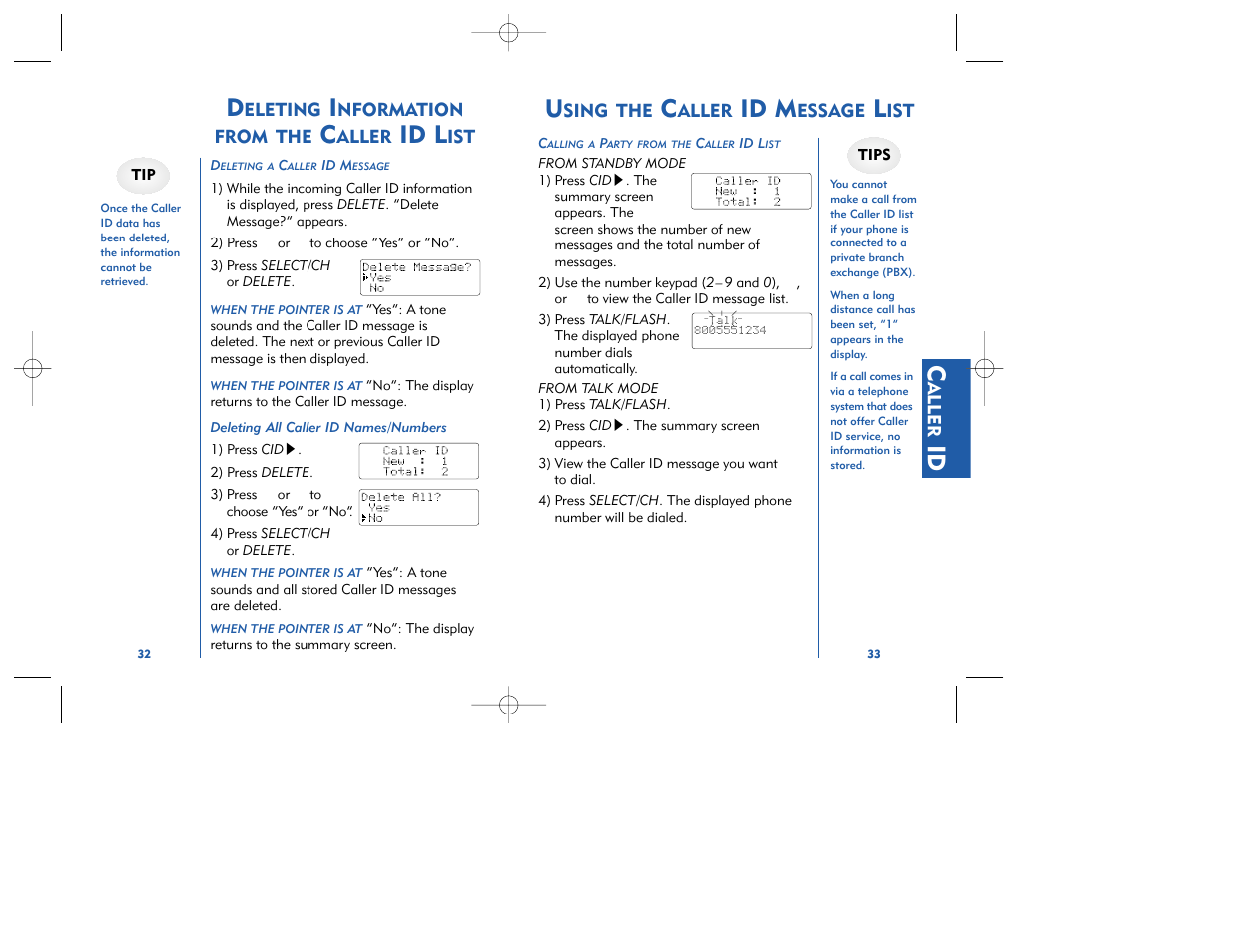 Id m, Id l | Plantronics CT11 User Manual | Page 17 / 25
