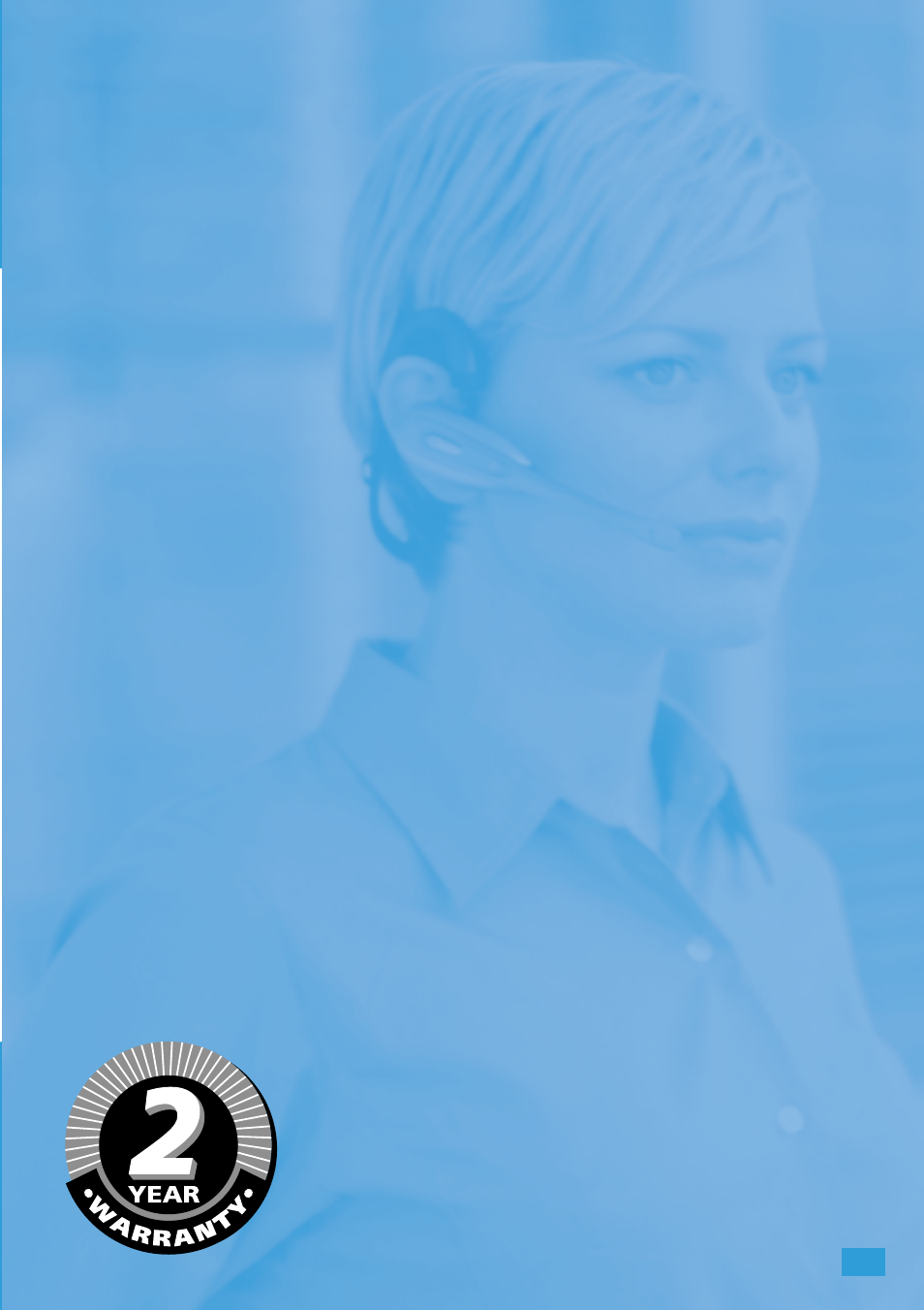 Plantronics, Year warranty and repair service | Plantronics CS60 DECT User Manual | Page 13 / 15