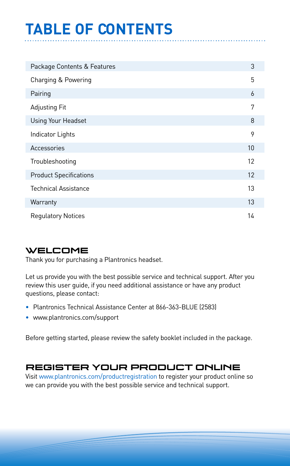 Plantronics EXPLORER 300 User Manual | Page 2 / 32