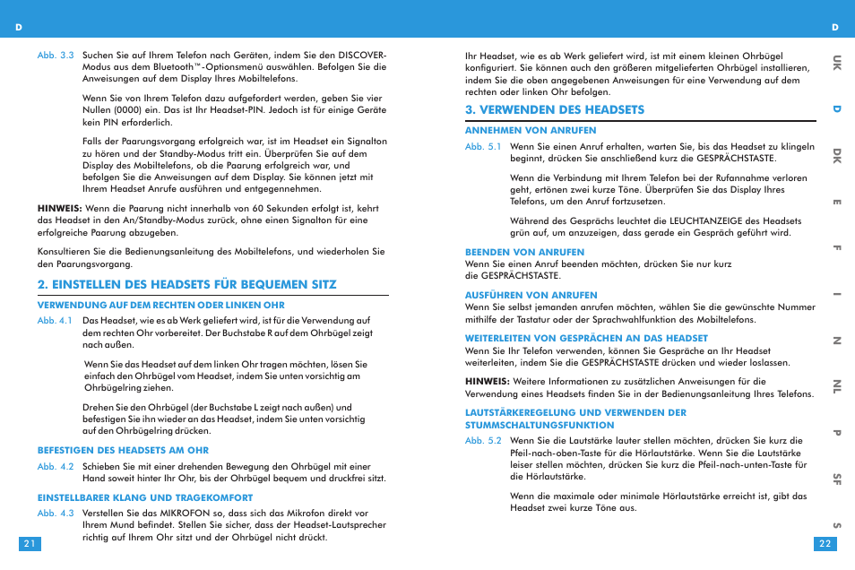 Plantronics M 3000 User Manual | Page 11 / 69