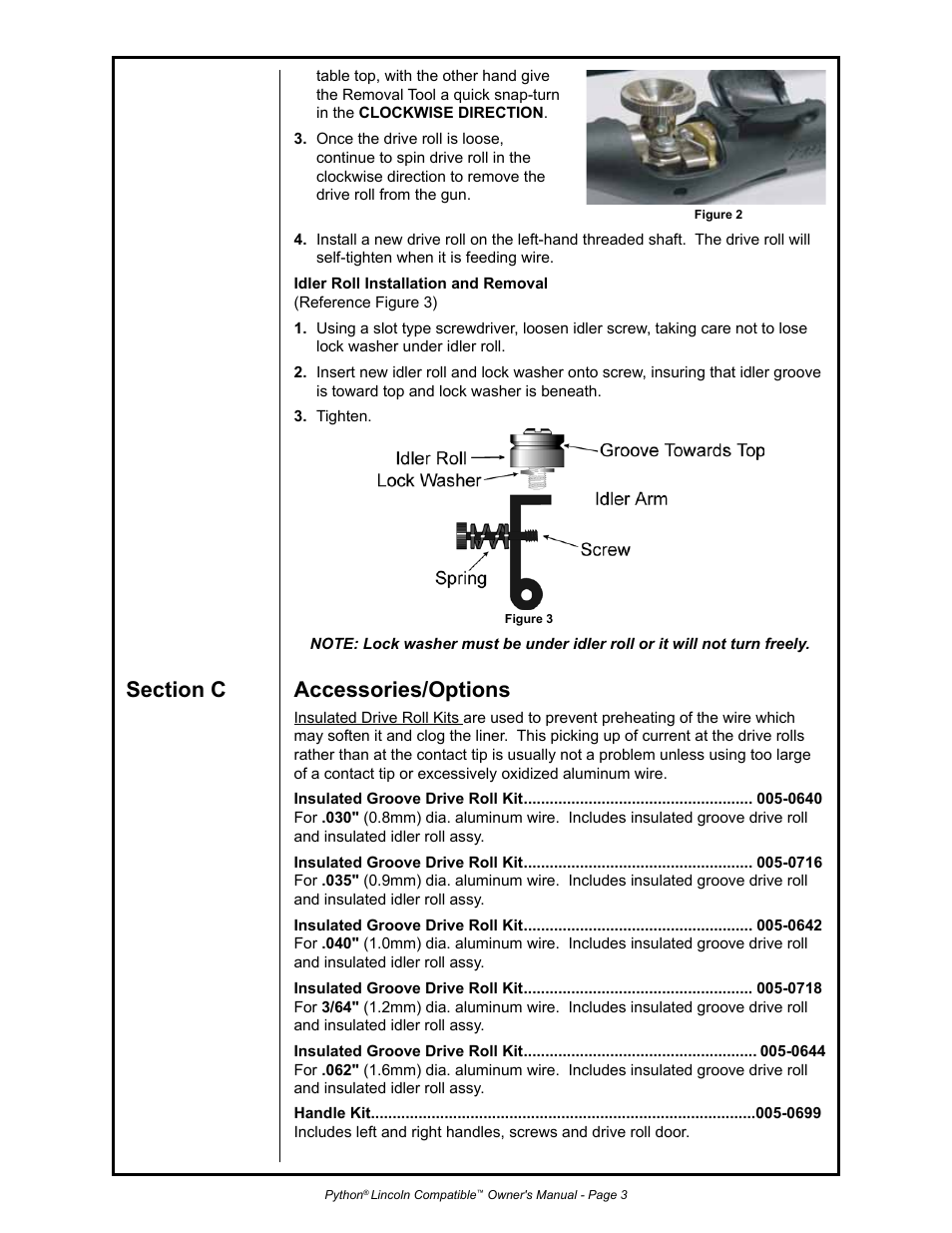 Python 232-835 User Manual | Page 11 / 30