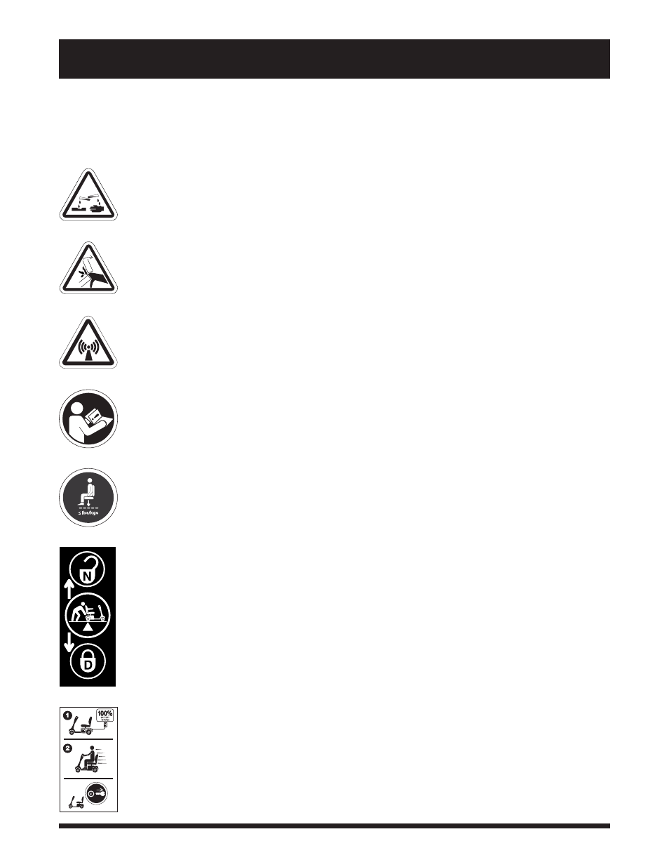 Pride Mobility Traveller Plus HD User Manual | Page 5 / 43