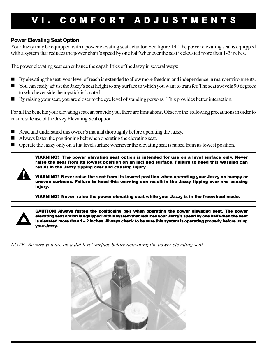 Pride Mobility JAZZY 1101 User Manual | Page 26 / 55
