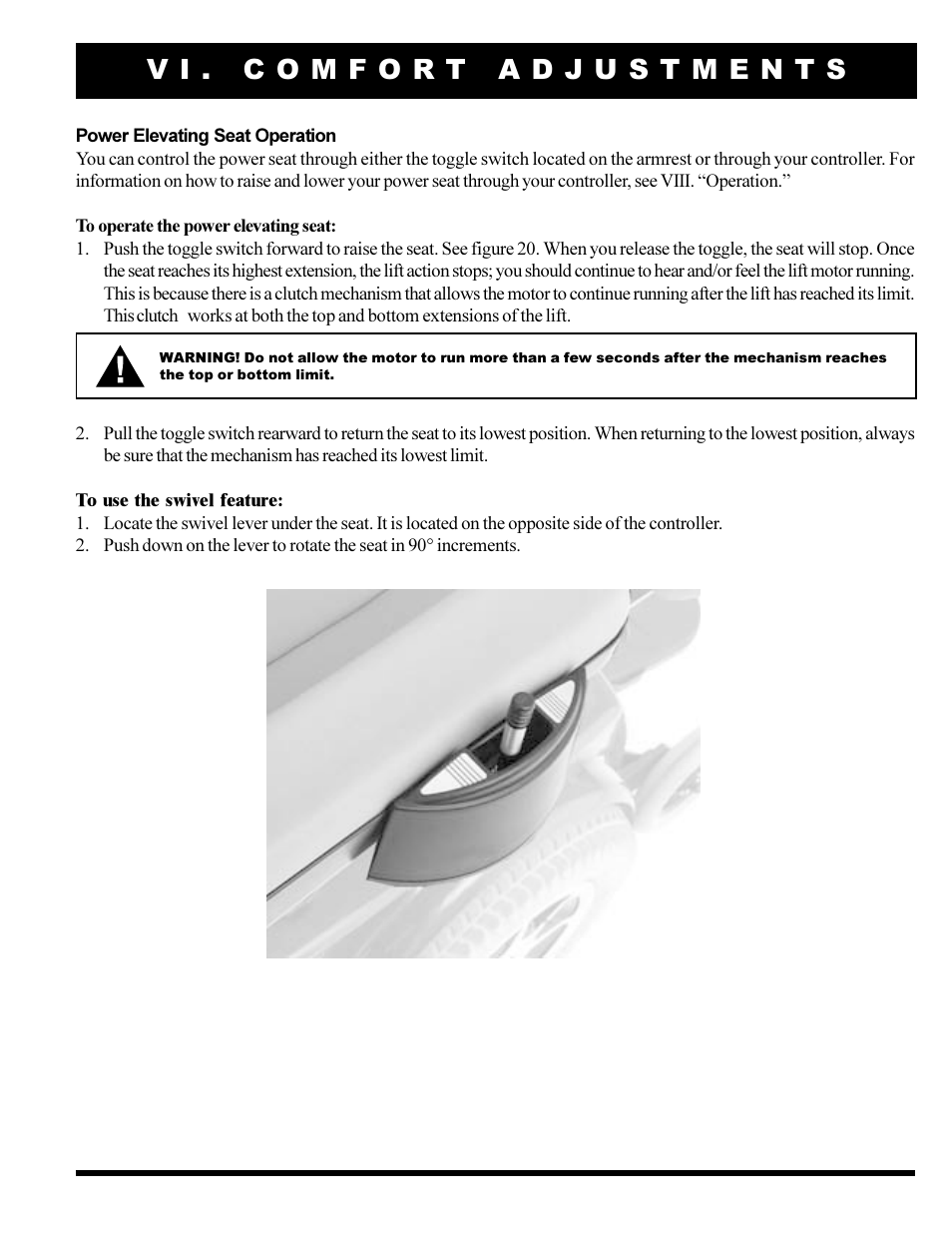 Pride Mobility JAZZY 1101 User Manual | Page 27 / 55