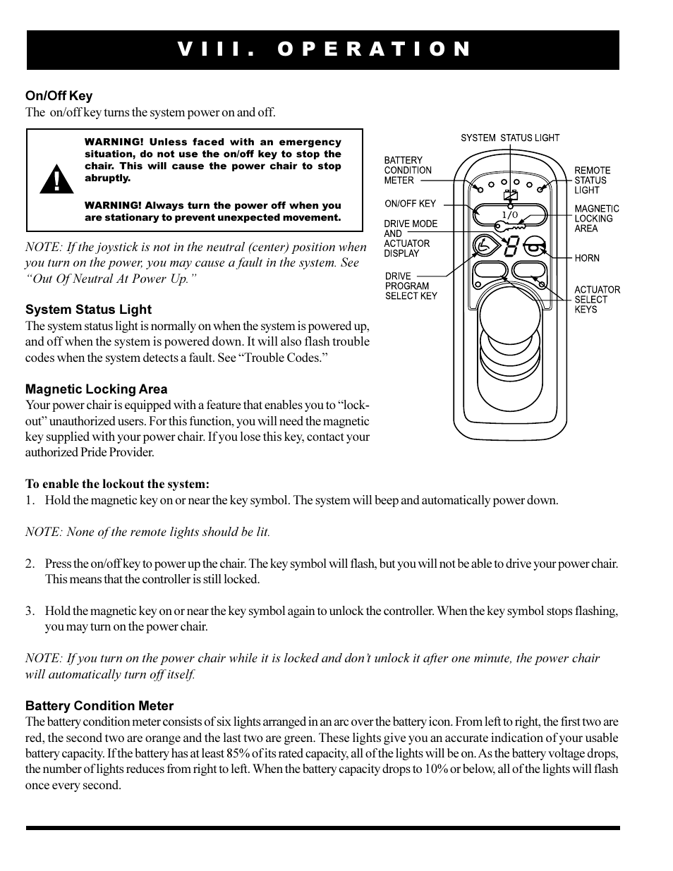 Pride Mobility JAZZY 1101 User Manual | Page 44 / 55