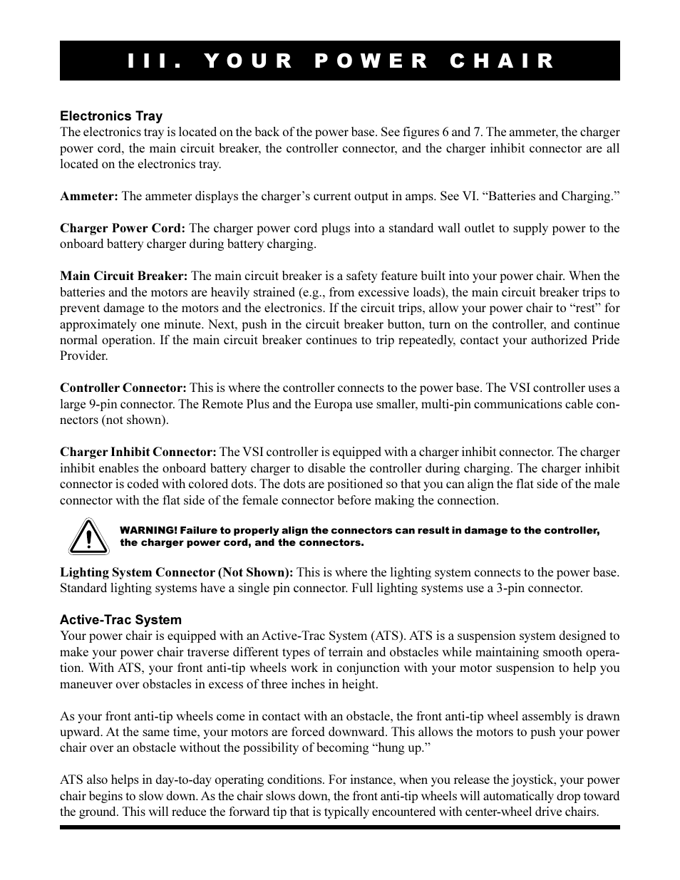 Pride Mobility Jazzy 1170XL User Manual | Page 17 / 52