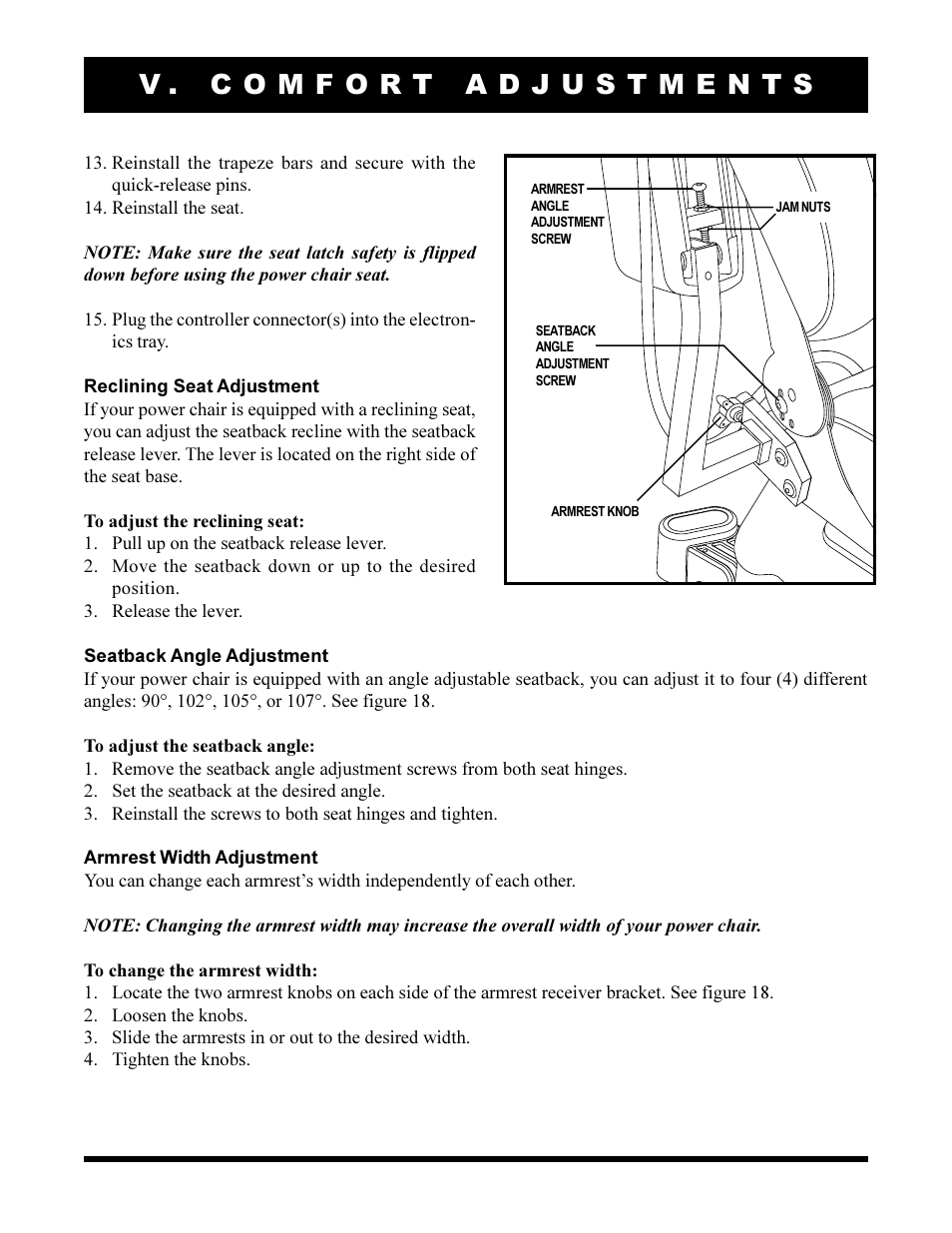 Pride Mobility Jazzy 1170XL User Manual | Page 23 / 52