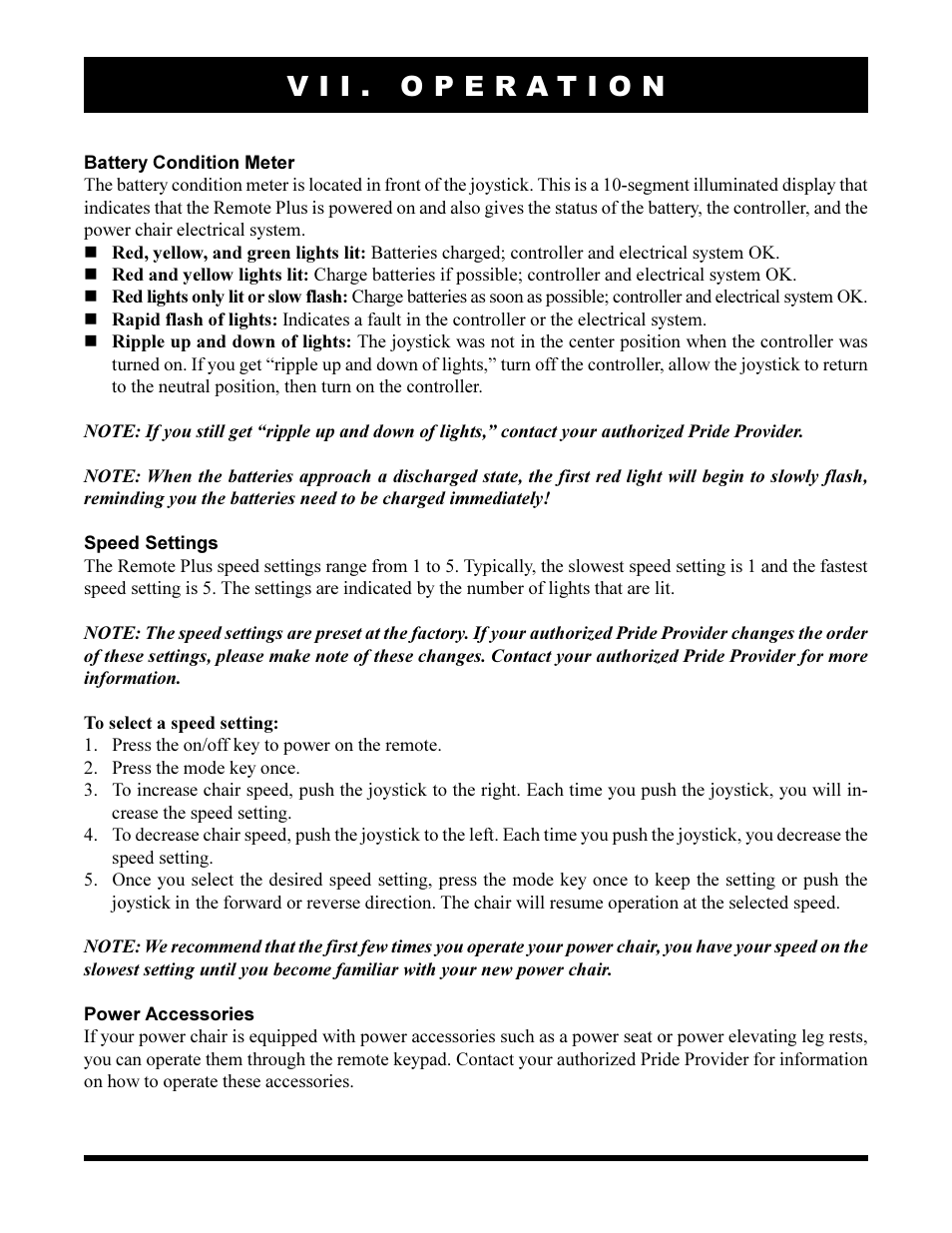 Pride Mobility Jazzy 1170XL User Manual | Page 38 / 52
