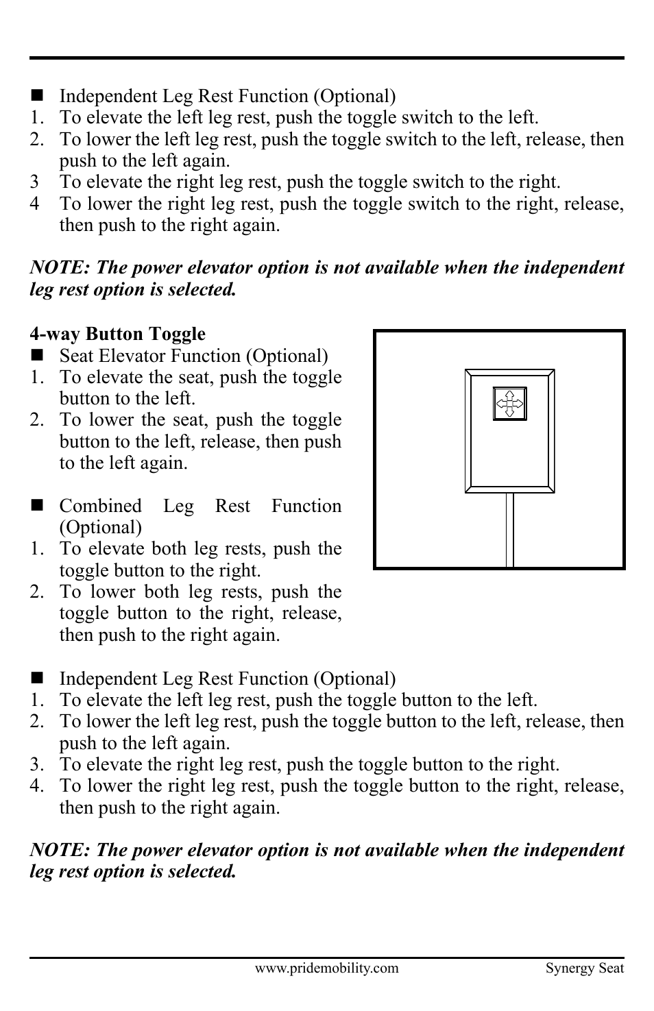 Pride Mobility ACN# 088 609 661 User Manual | Page 17 / 44