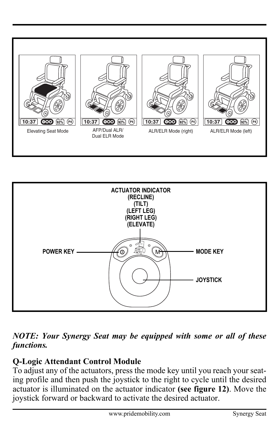 Pride Mobility ACN# 088 609 661 User Manual | Page 19 / 44
