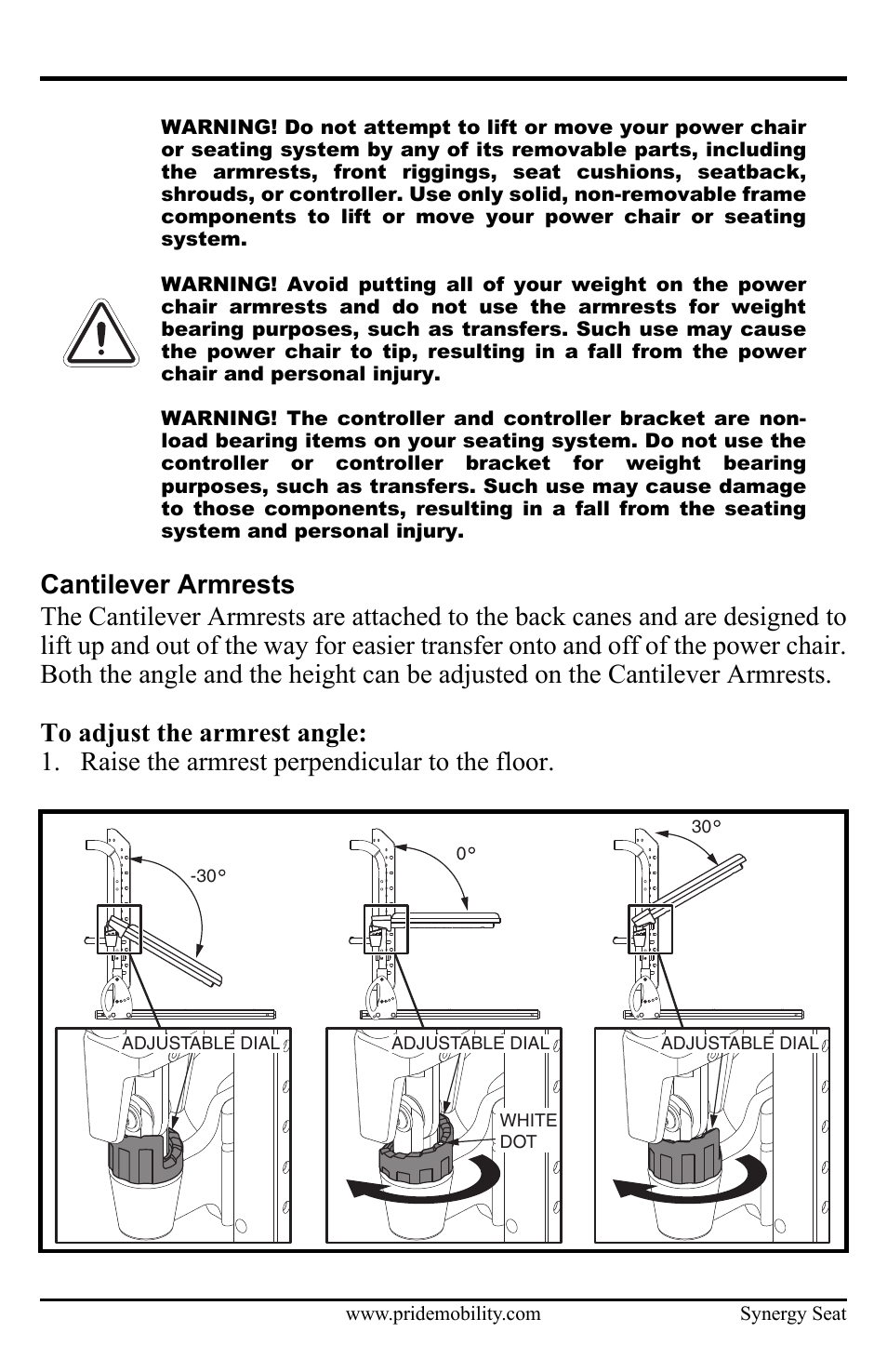 Pride Mobility ACN# 088 609 661 User Manual | Page 23 / 44