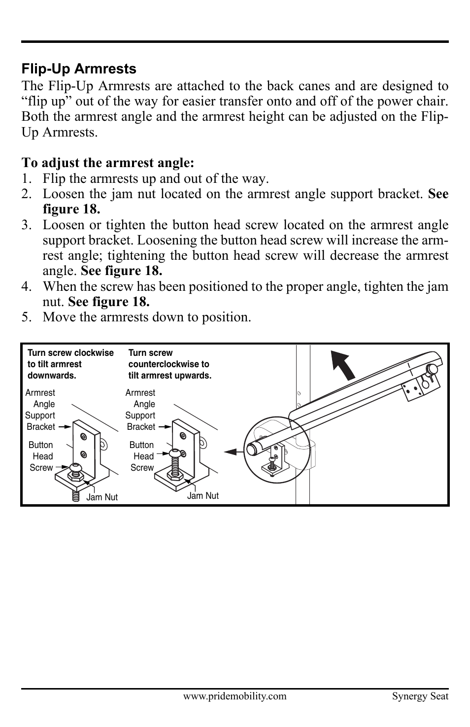 Pride Mobility ACN# 088 609 661 User Manual | Page 25 / 44