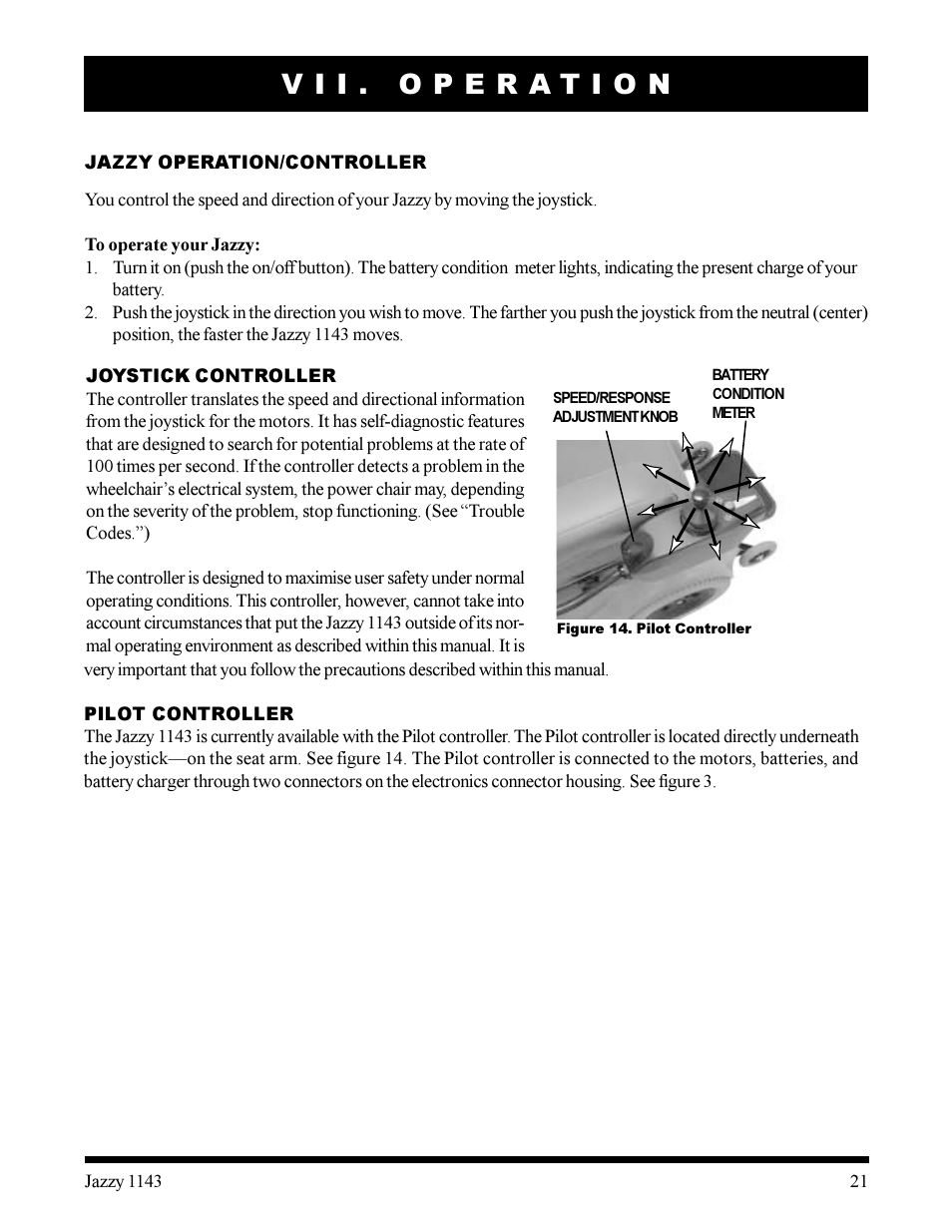 Pride Mobility Jazzy 1143 User Manual | Page 21 / 34