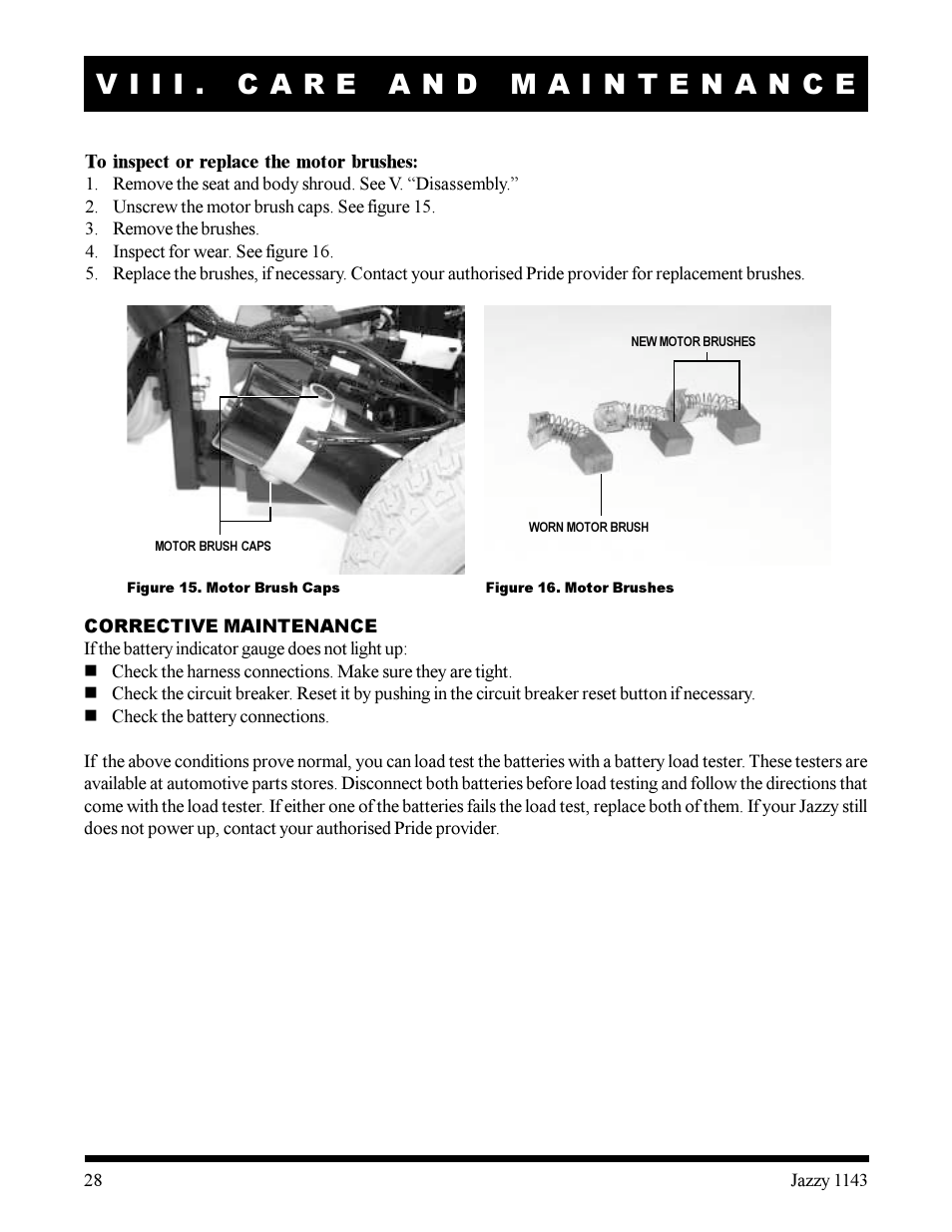 Pride Mobility Jazzy 1143 User Manual | Page 28 / 34