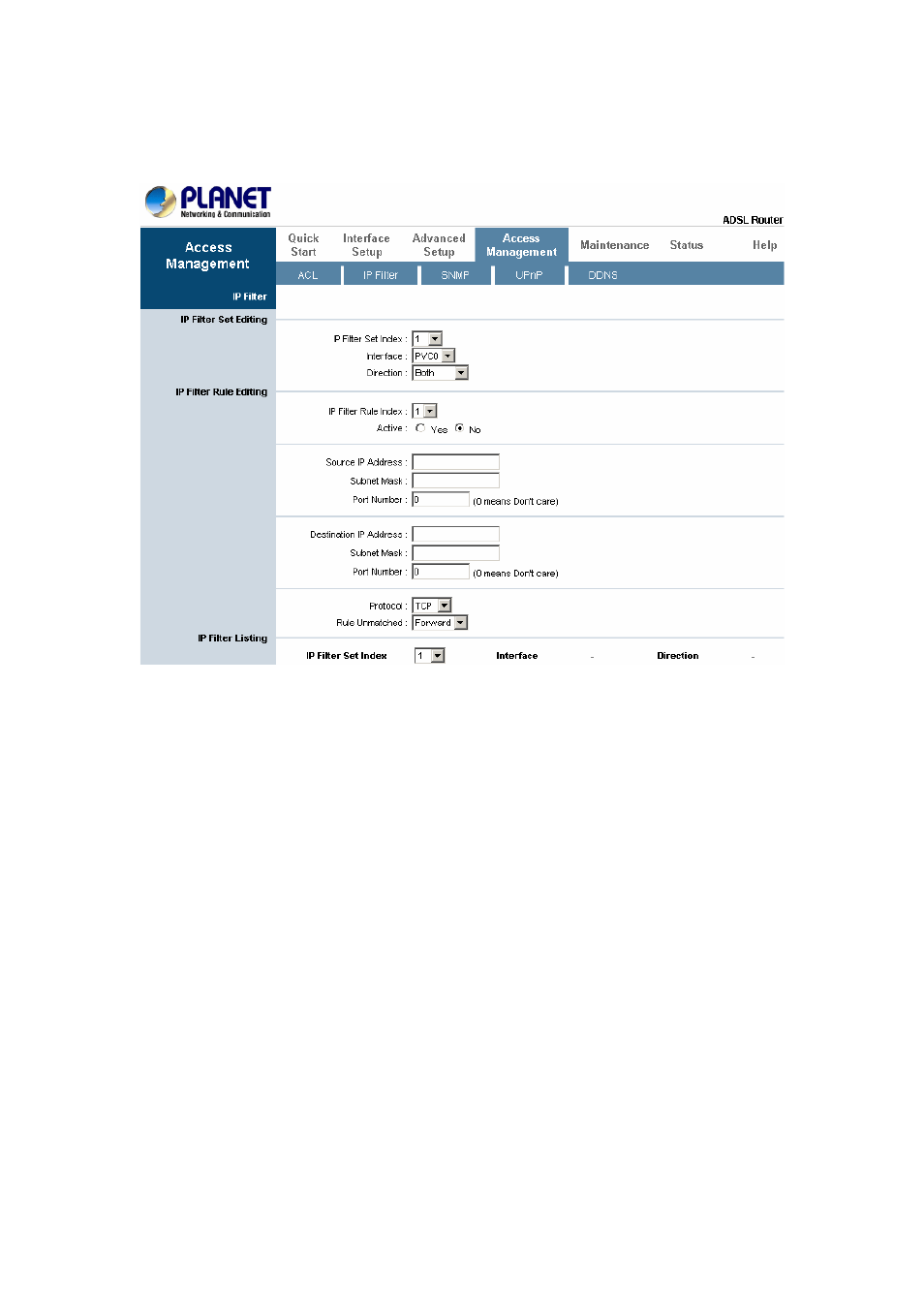 Planet Technology ADSL 2/2+ Router ADE-3410 User Manual | Page 39 / 55