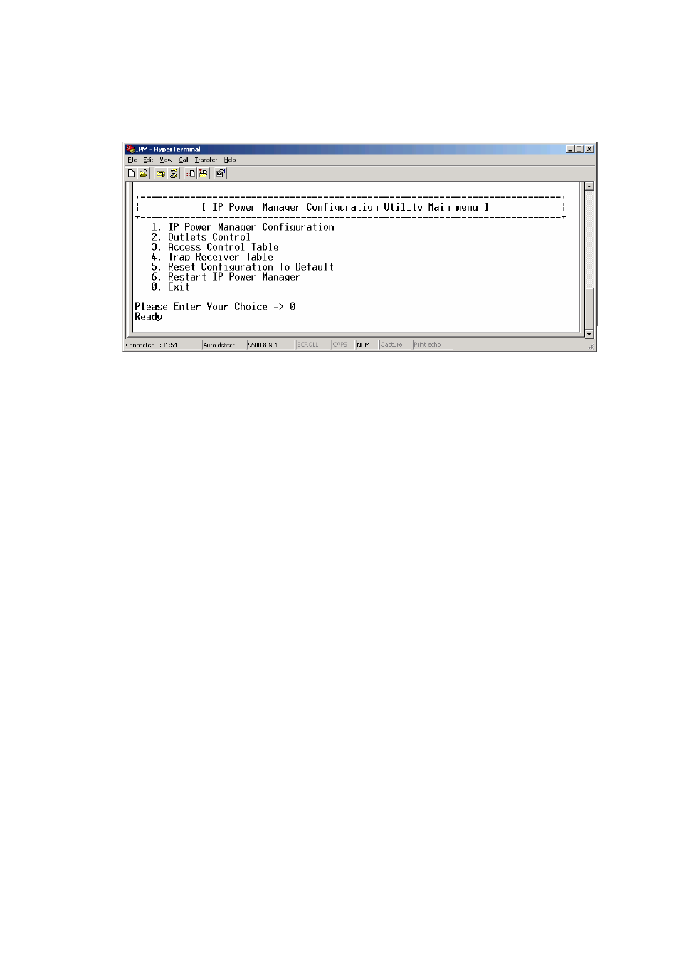 8 exit | Planet Technology 8-Port IP Power Manager IPM-8001 User Manual | Page 28 / 58