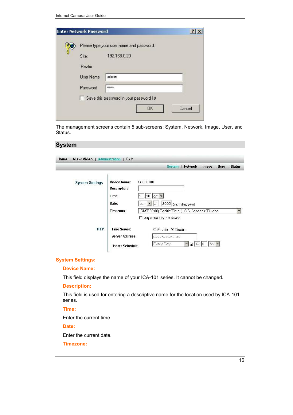 System | Planet Technology ICA-101 User Manual | Page 19 / 39