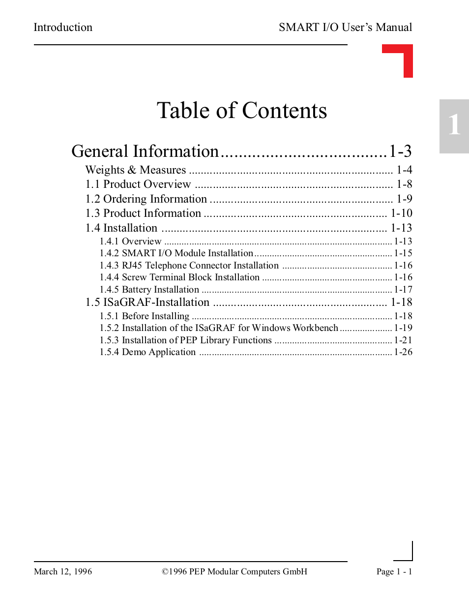 Pepper Computer Modular Computers RS485 User Manual | Page 13 / 320