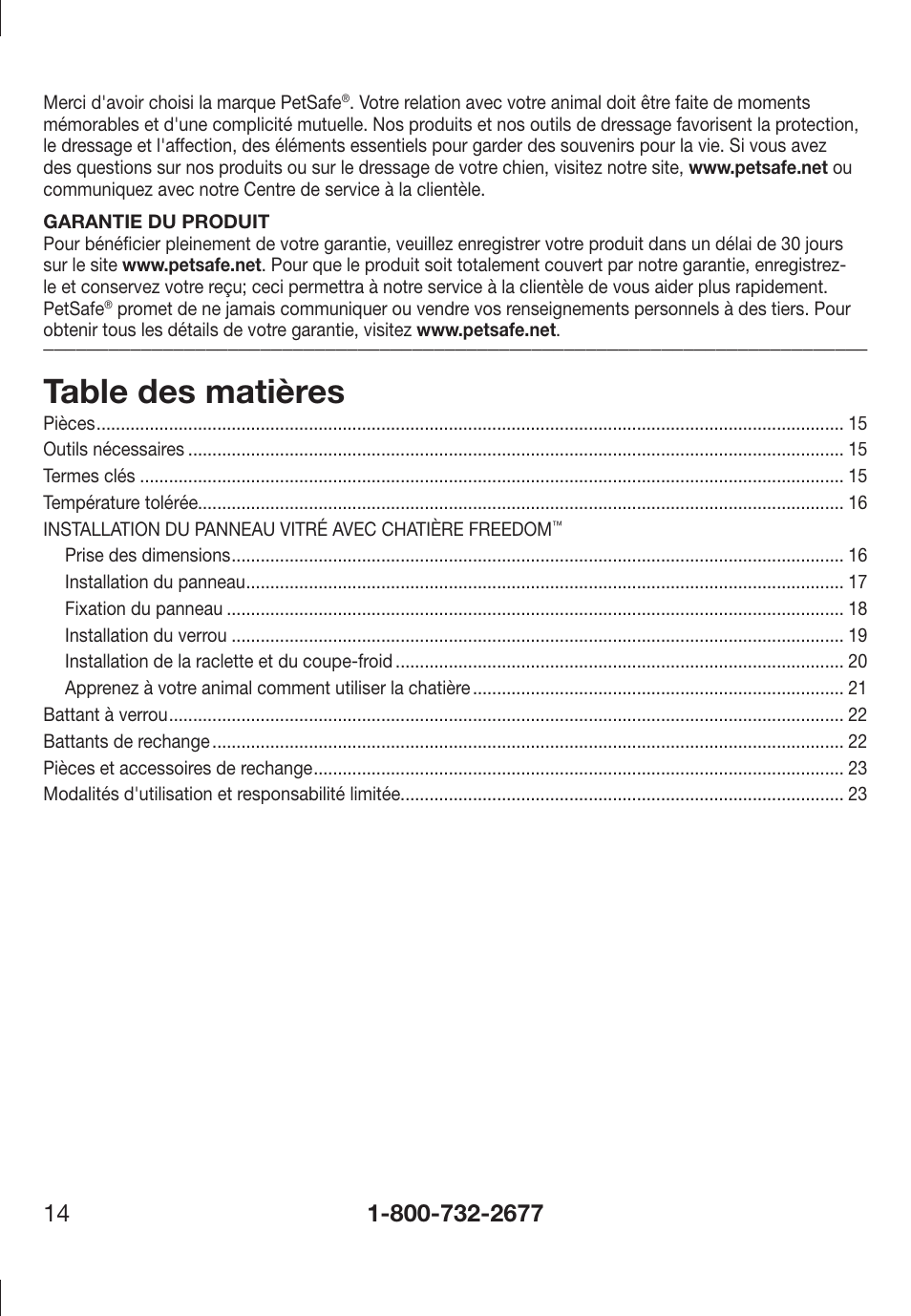 Petsafe PPA11-13141 User Manual | Page 14 / 36