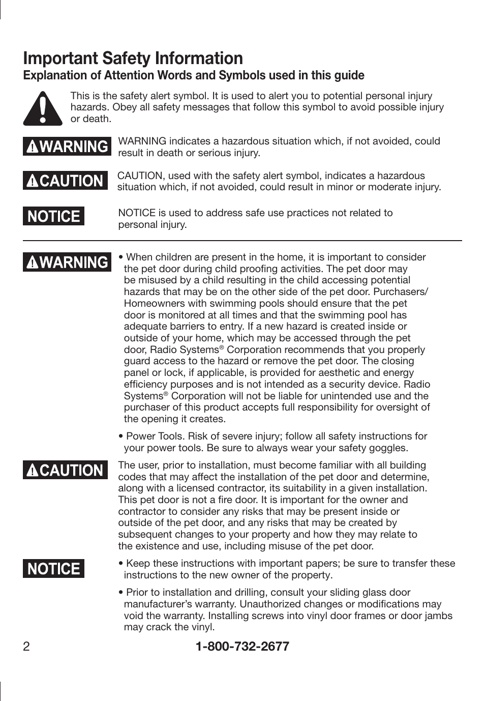 Important safety information | Petsafe PPA11-13141 User Manual | Page 2 / 36