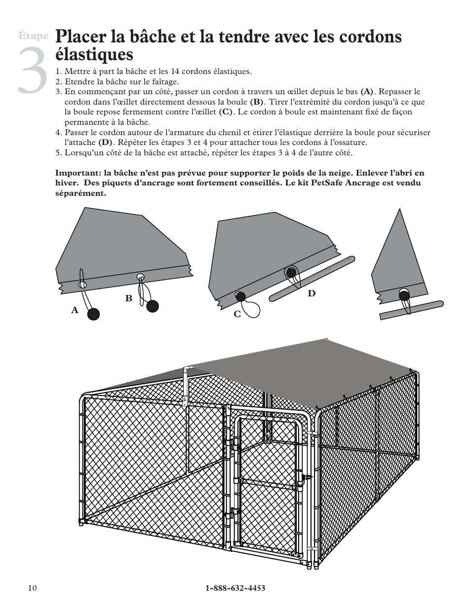 Petsafe E-Z Roof User Manual | Page 10 / 16