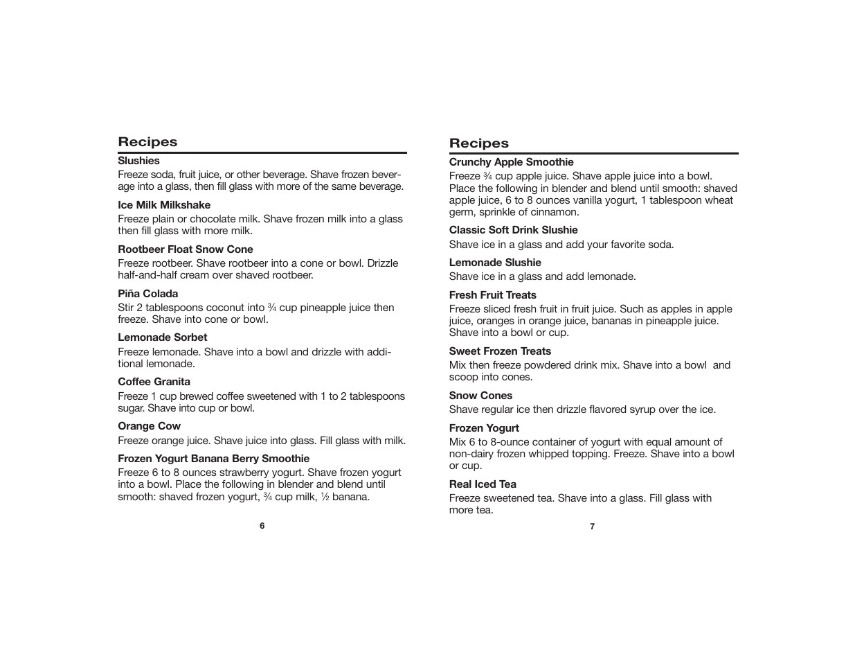 Proctor-Silex Ice Shaver User Manual | Page 4 / 5