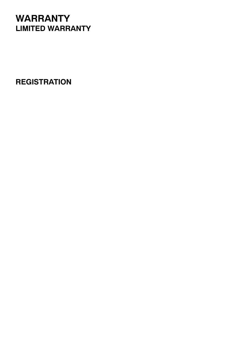 Warranty | Polaris Sportsman 9920630 User Manual | Page 142 / 149