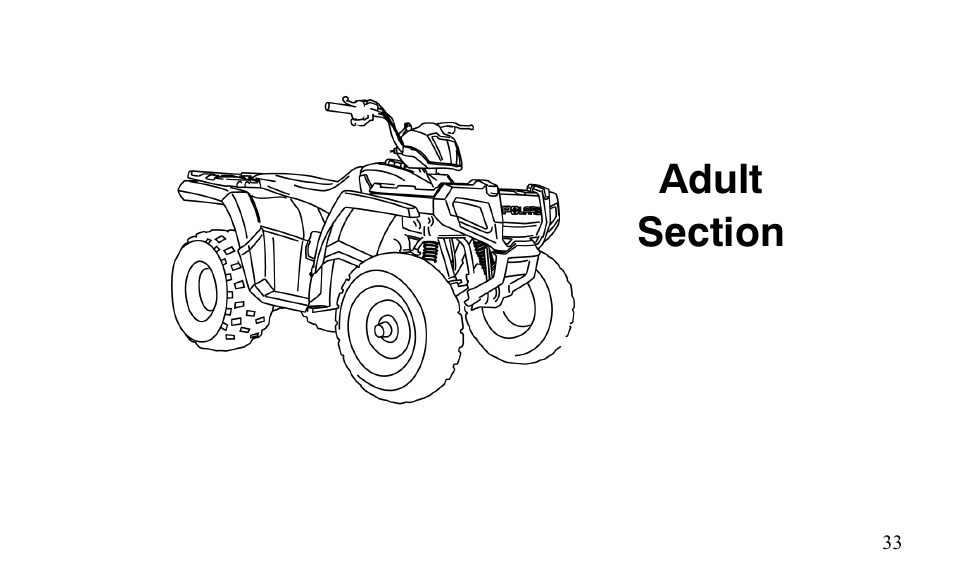Polaris Sportsman 9921483 User Manual | Page 36 / 207