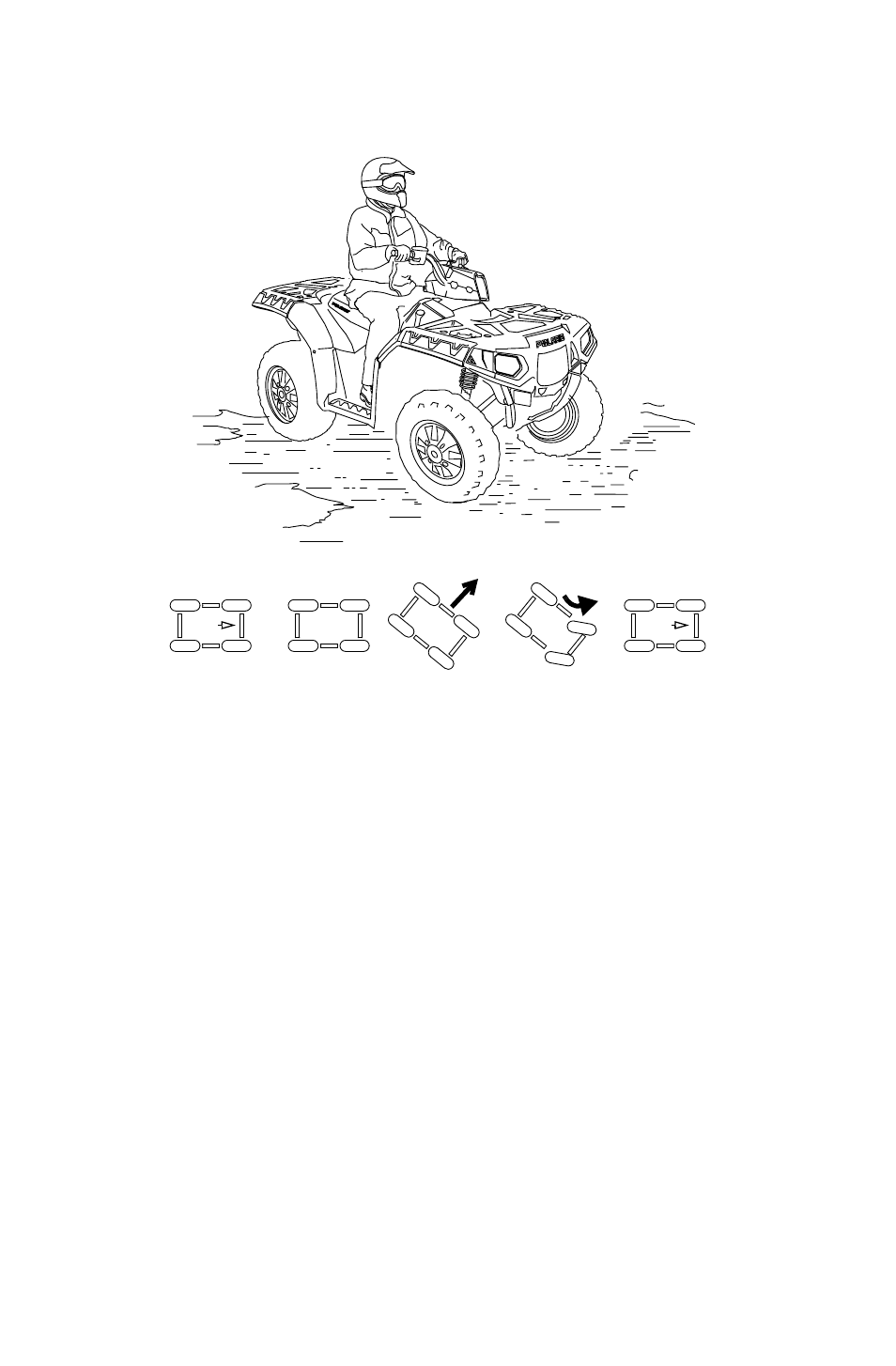 Operation, Driving on slippery surfaces | Polaris Sportsman 850 XP User Manual | Page 59 / 141