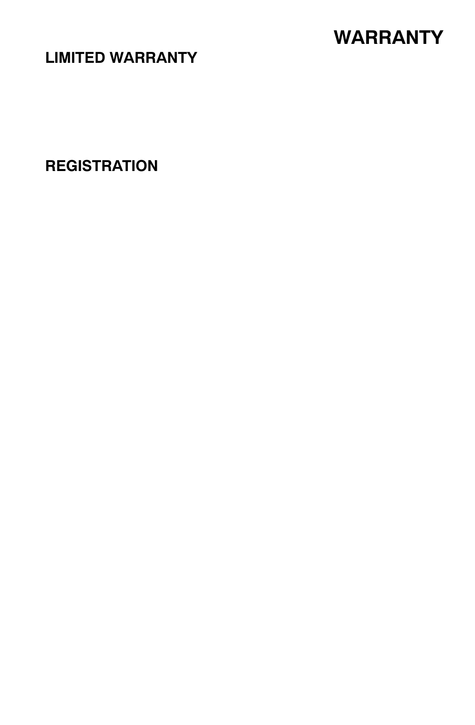 Warranty | Polaris Sportsman 9921169 User Manual | Page 129 / 137