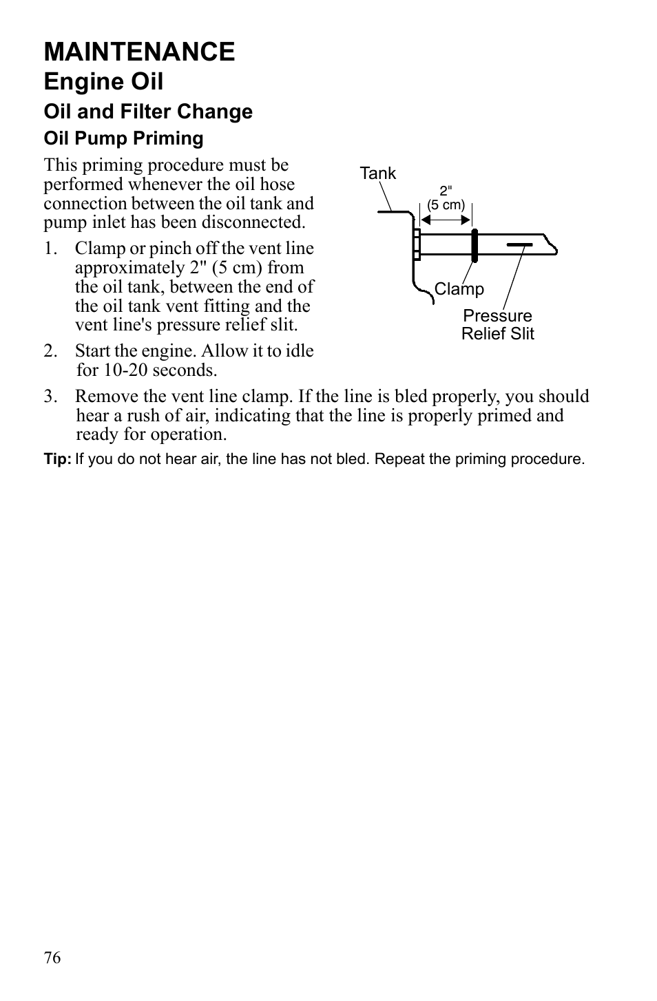 Maintenance, Engine oil | Polaris Sportsman Touring 500 HO User Manual | Page 80 / 145