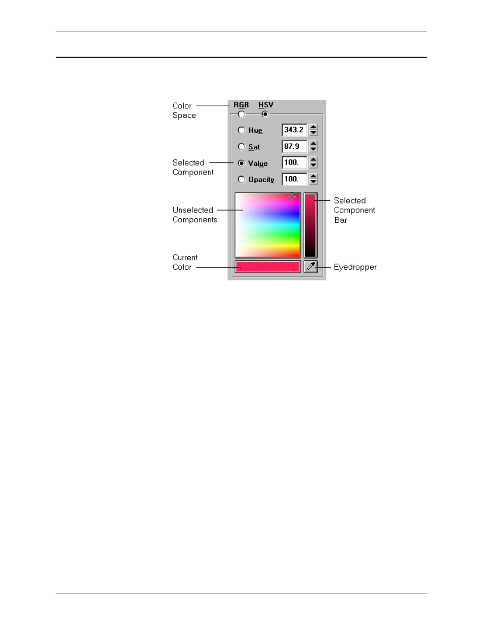The color picker | Pinnacle Speakers DEKO500 User Manual | Page 65 / 199