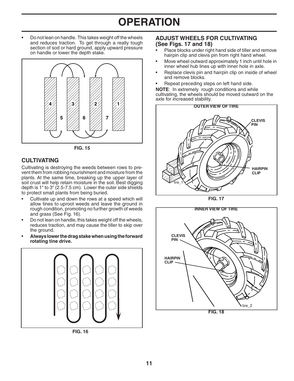 Operation | Poulan 96092000500 User Manual | Page 11 / 22