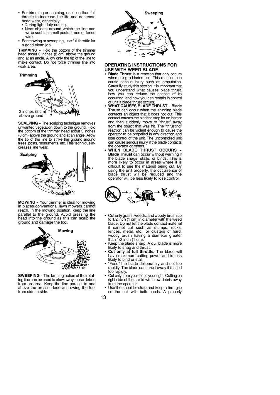 Poulan 952711951 User Manual | Page 13 / 22