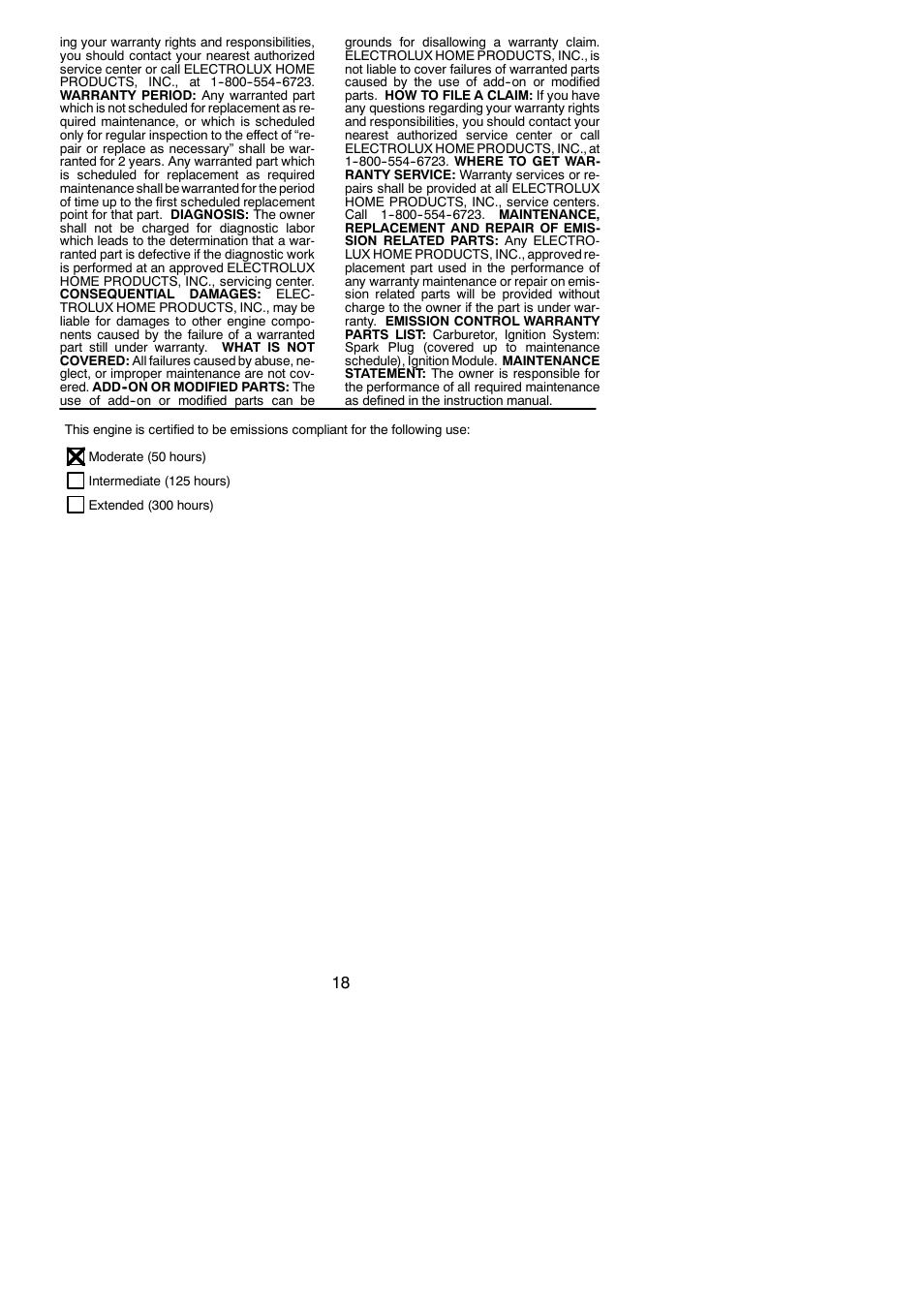Poulan 530163735 User Manual | Page 18 / 18