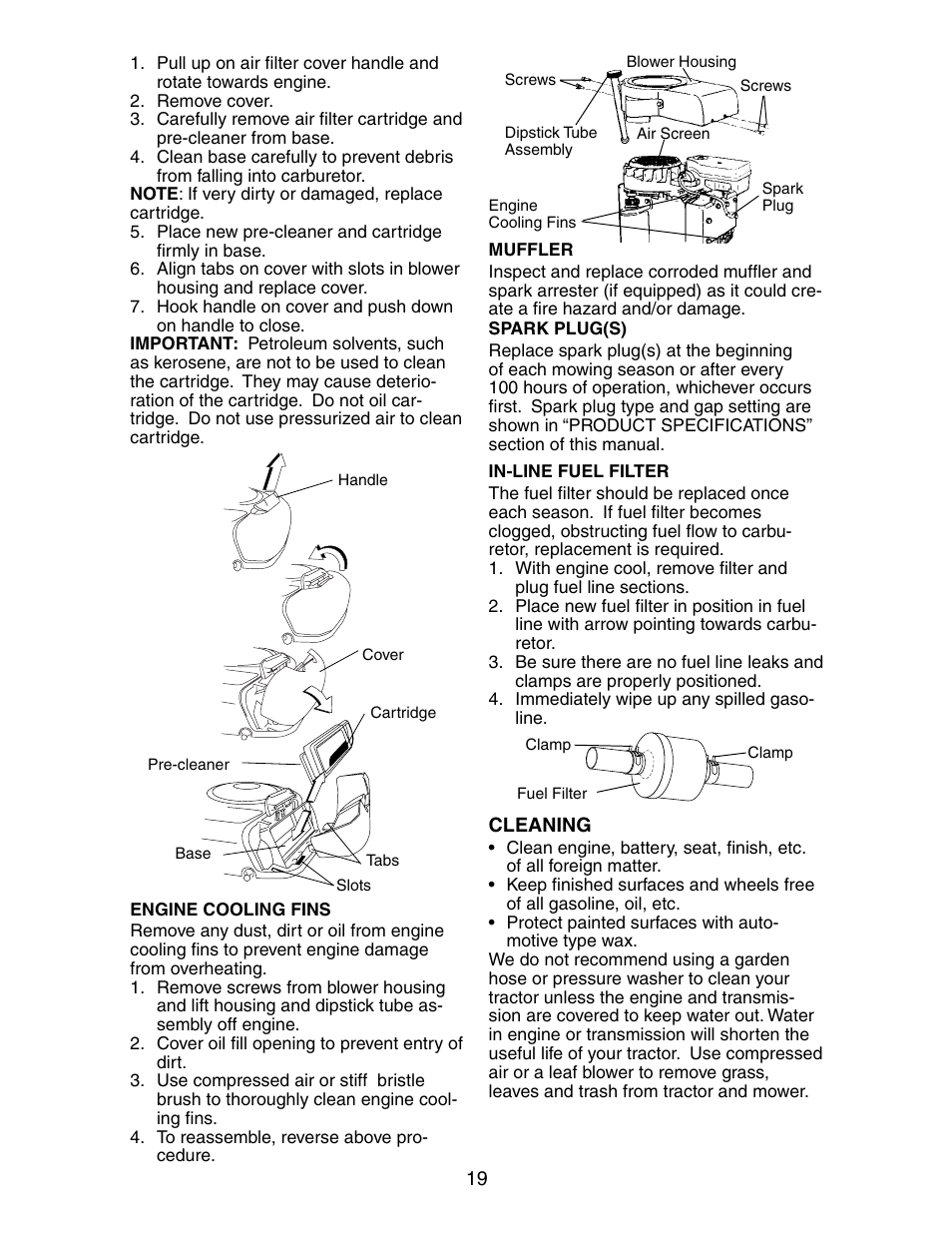 Poulan 2002-11 User Manual | Page 19 / 48
