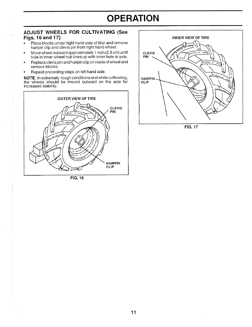 Operation | Poulan 175668 User Manual | Page 11 / 28
