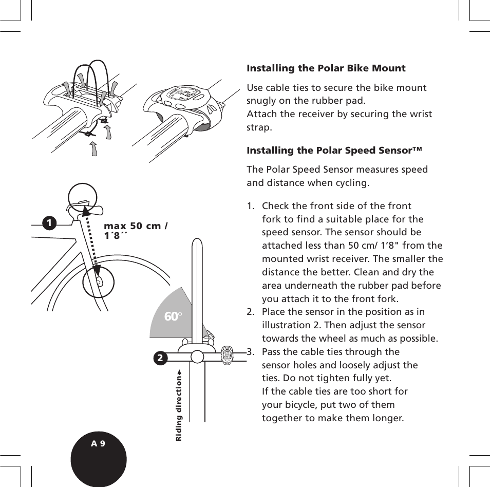 POLAR S720i User Manual | Page 11 / 122
