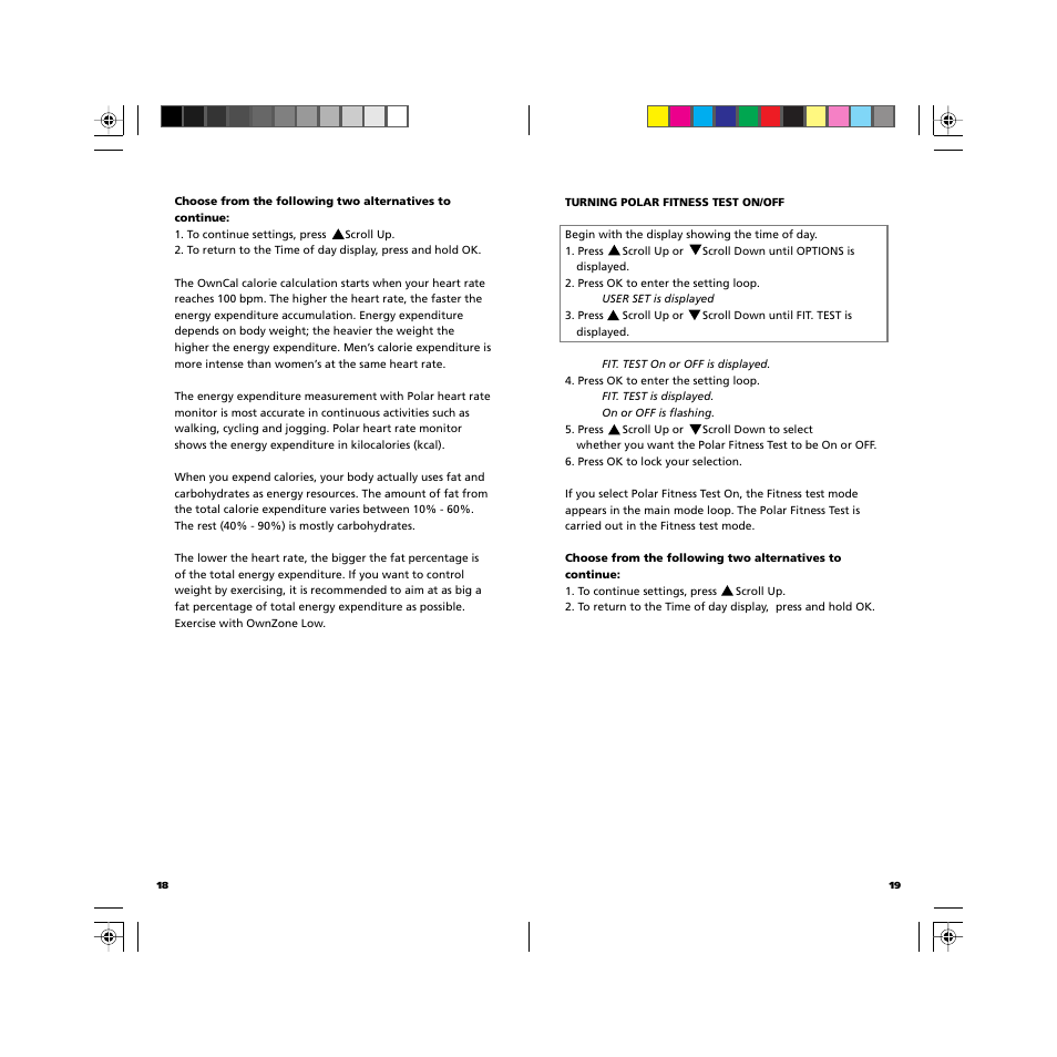 POLAR GBR User Manual | Page 11 / 33