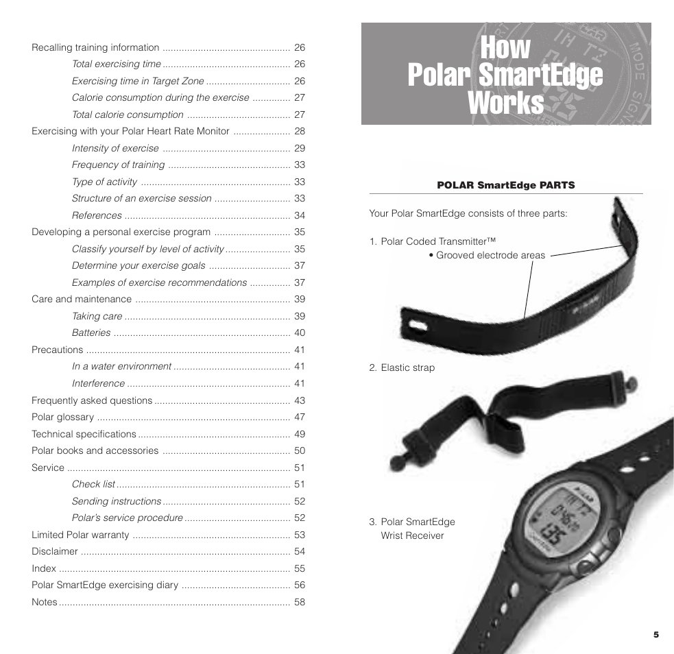 How polar smartedge works | POLAR SMARTEDGE User Manual | Page 4 / 29