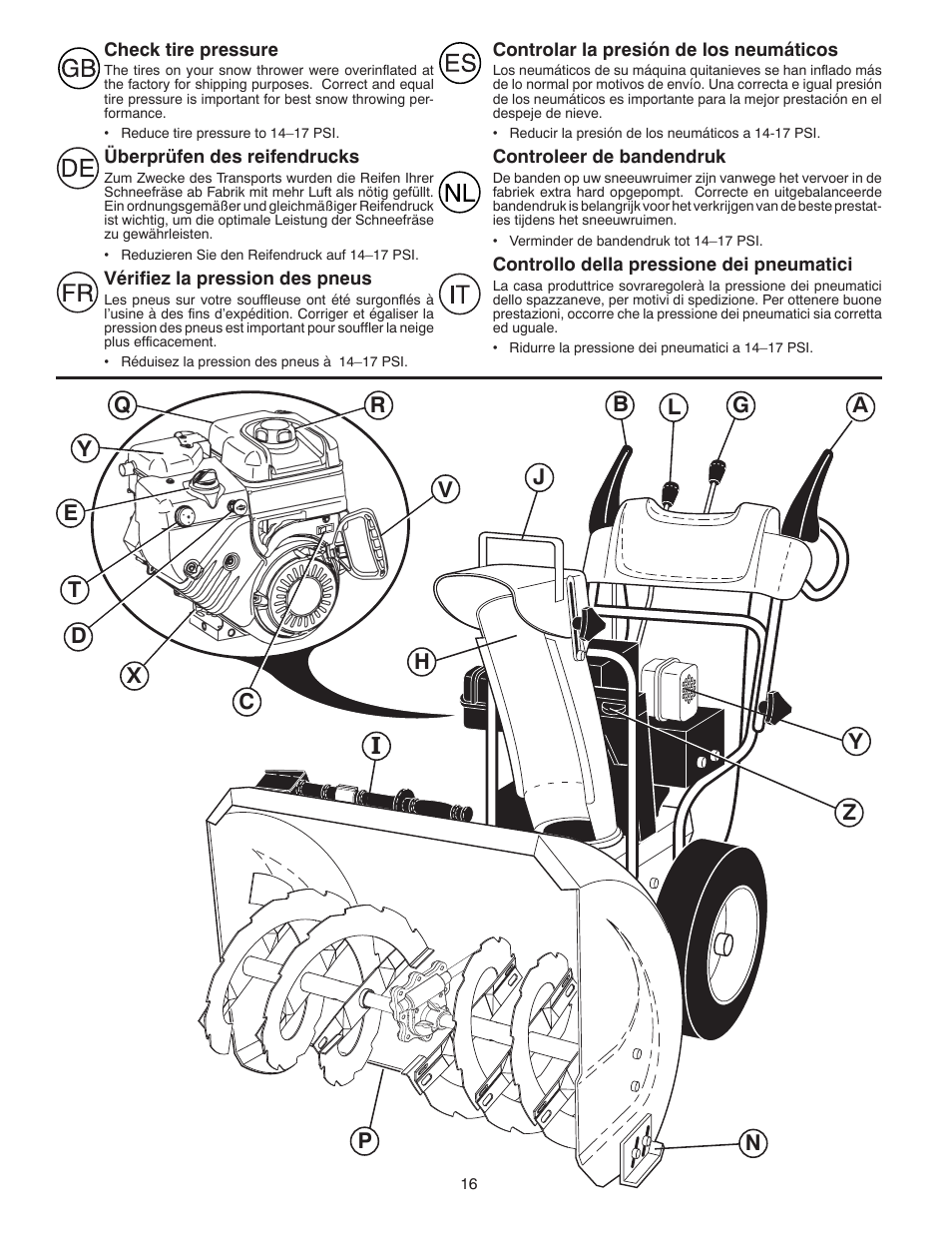 Lj y | Partner Tech PSB240 User Manual | Page 16 / 60