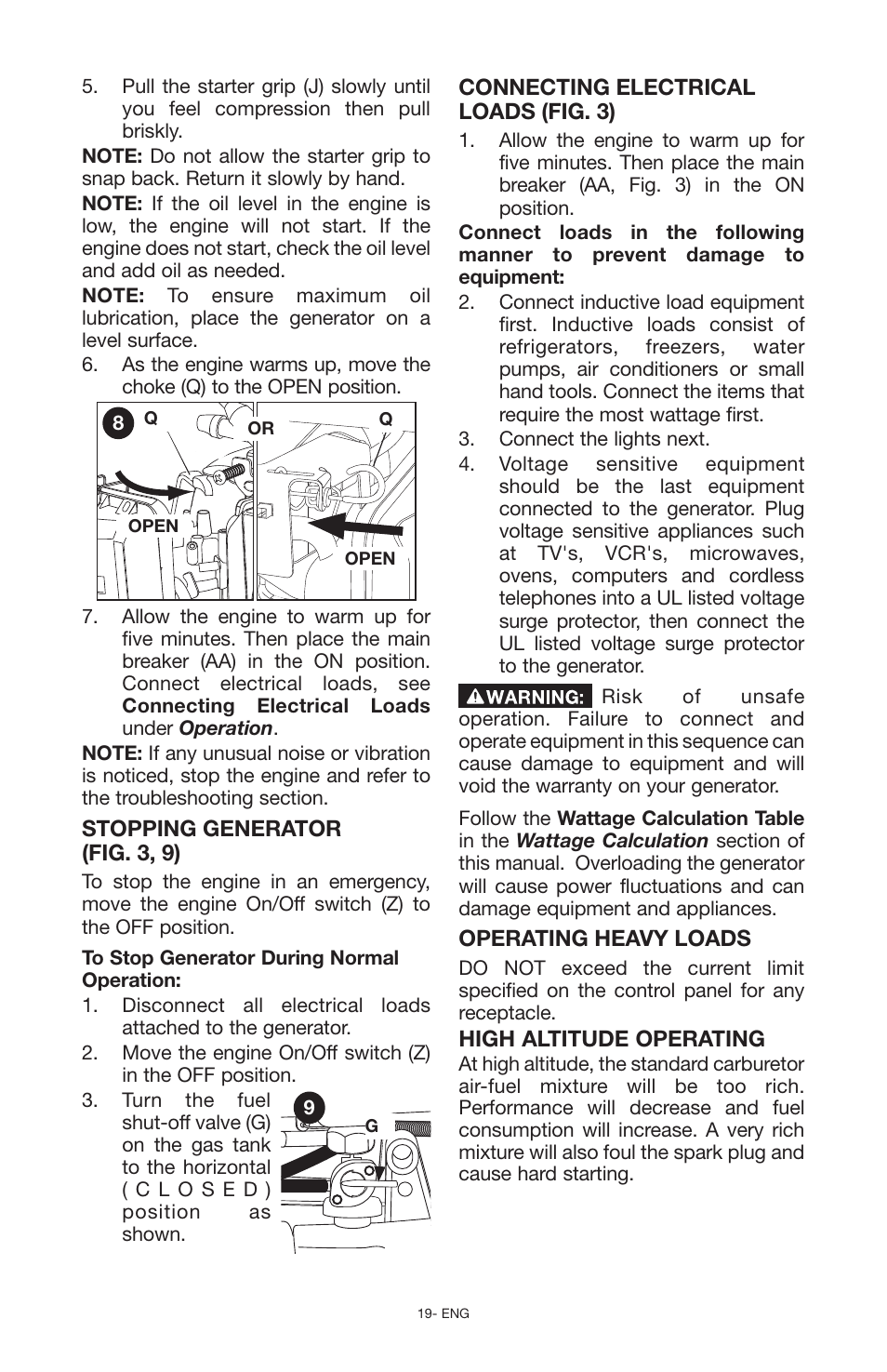 Porter-Cable PCG6500 User Manual | Page 19 / 112